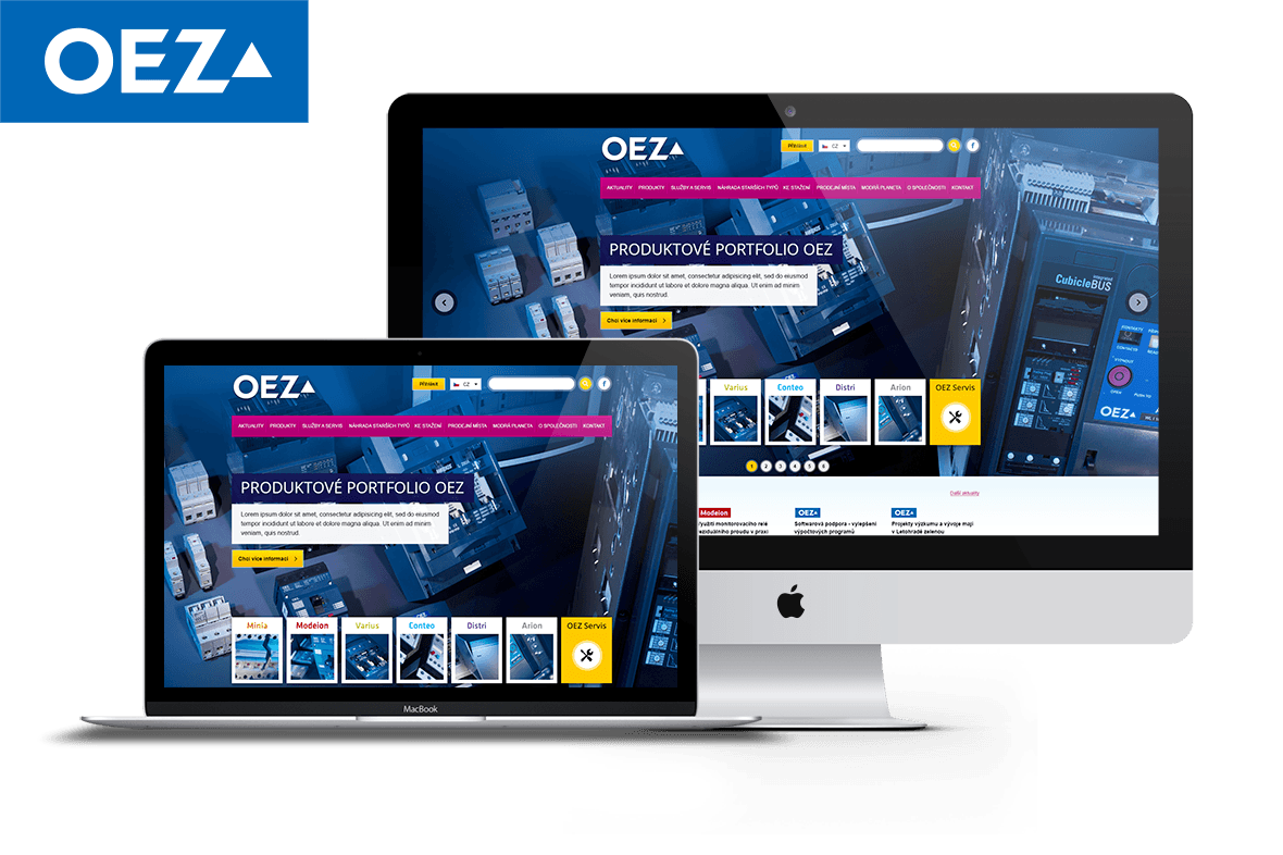 Facelift portálu OEZ 2015